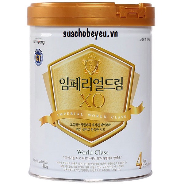 Sữa bột xo 4 800g