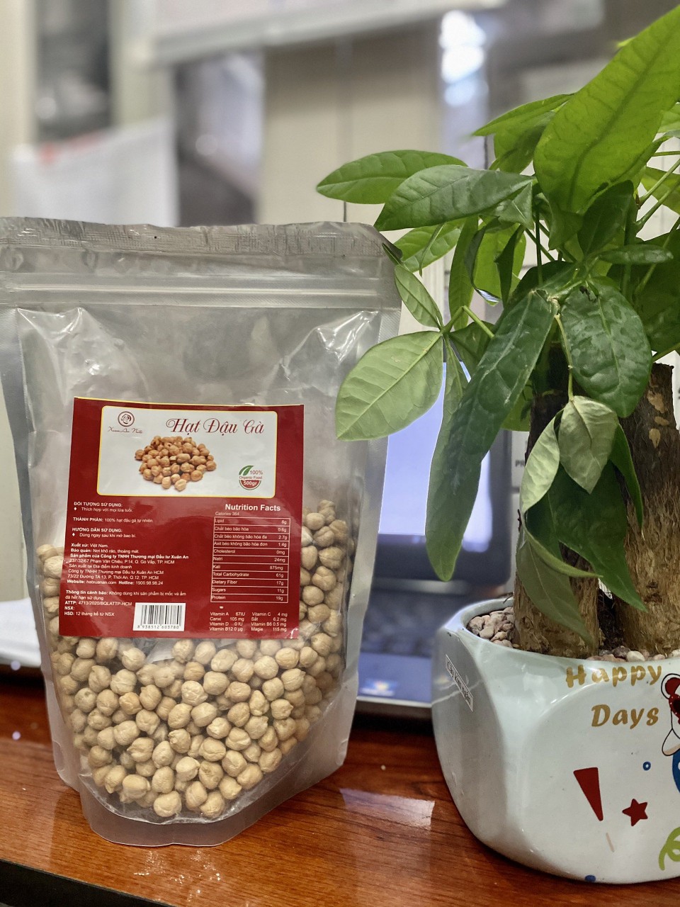 Hạt Đậu Gà Nguyên Chất 500gr