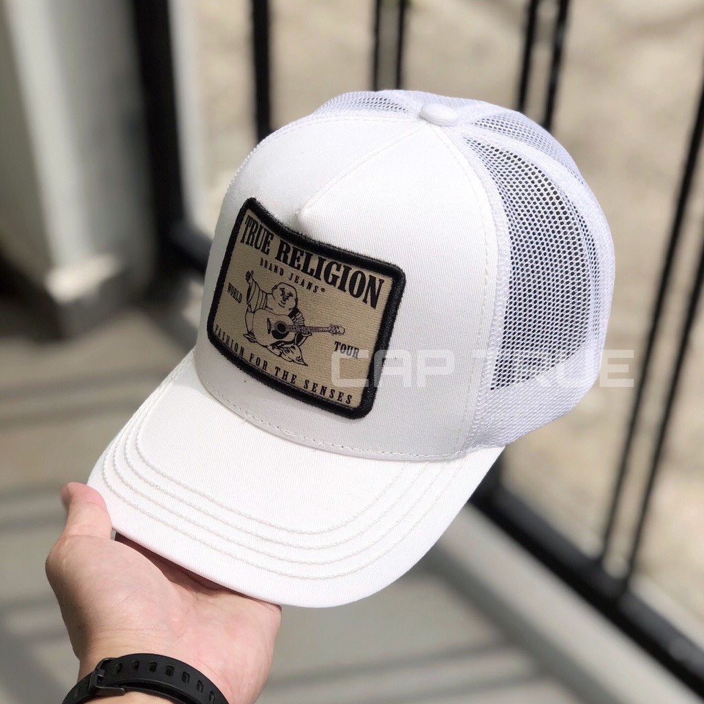 Mũ lưỡi trai ông địa phối lưới thời trang unisex