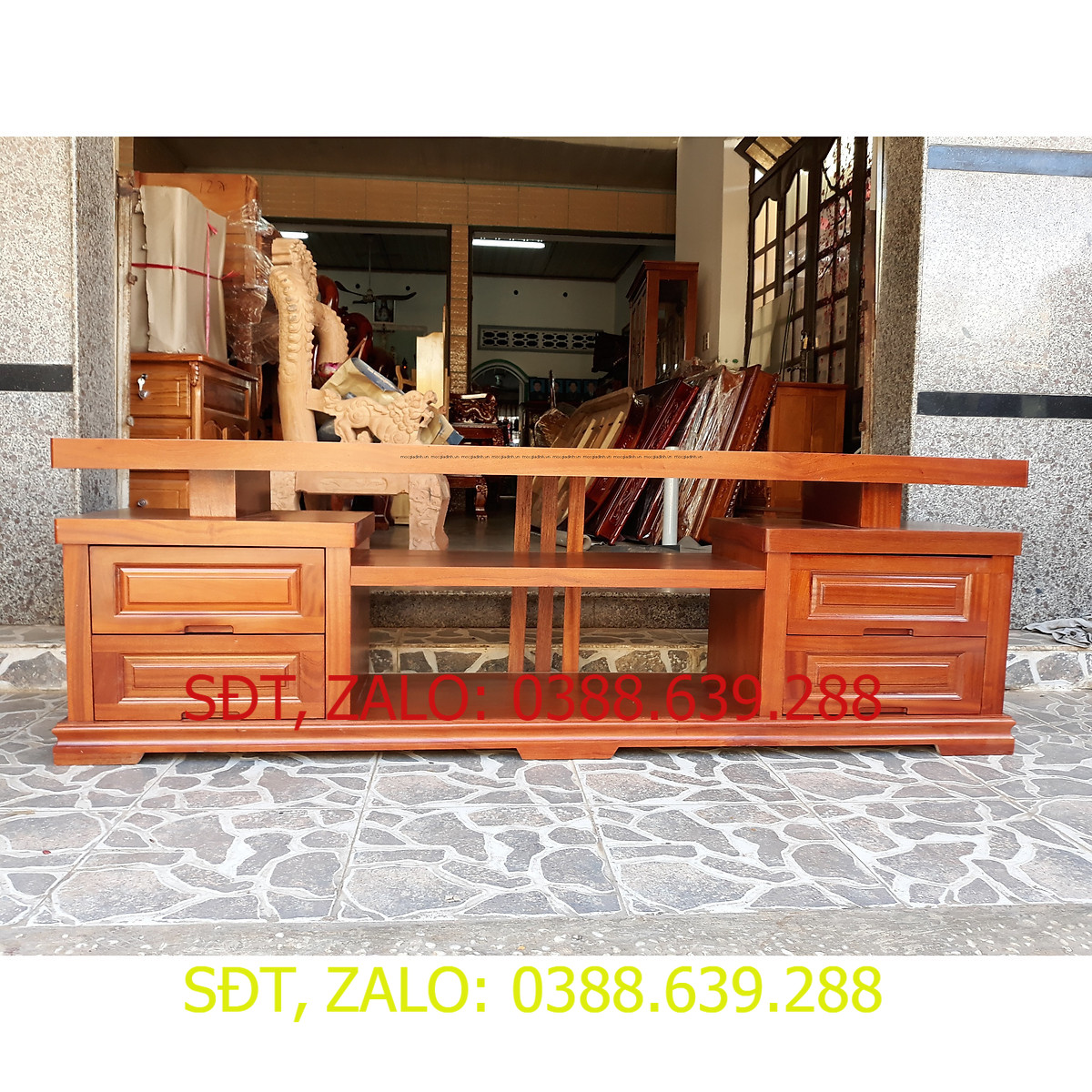 Kệ tivi gỗ xoan , kệ gỗ để tivi , kệ tivi nhật phòng khách