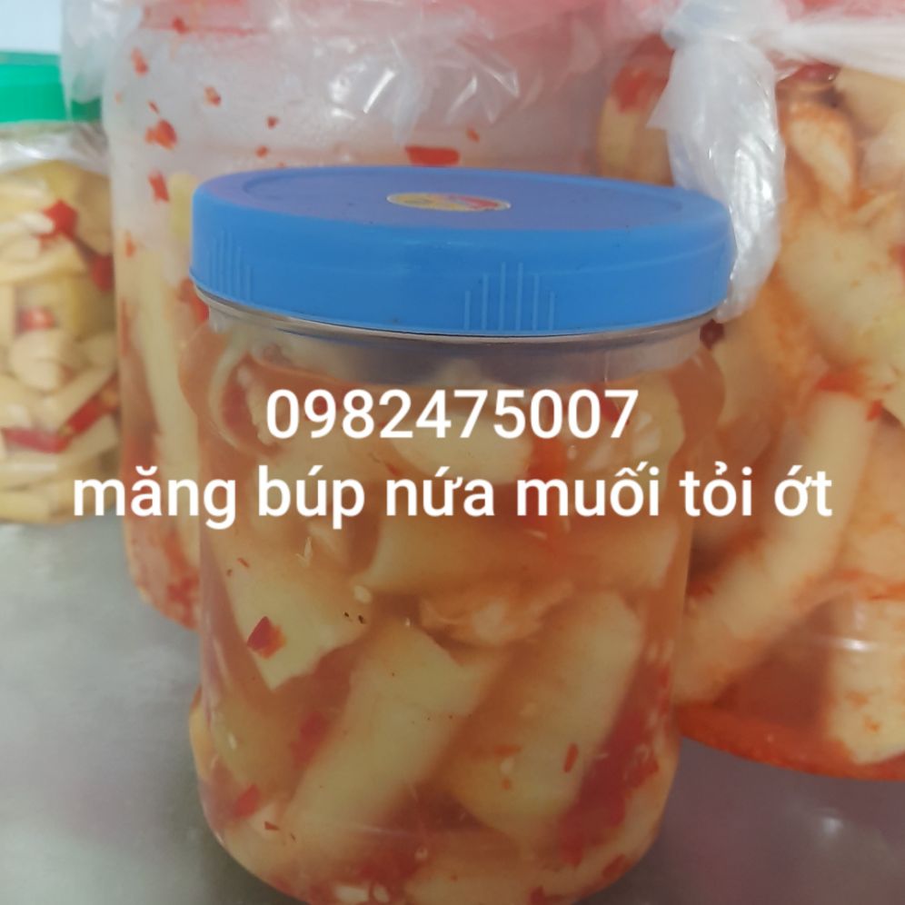 măng nứa muối tỏi ớt 1 kg