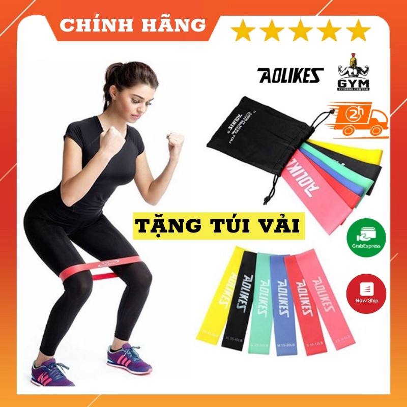 Dây Miniband Dây Cao Su Kháng Lực Aolike Tập Chân Tập Mông Aolikes AL3601