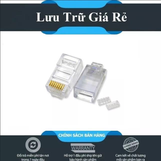 Đầu bấm dây mạng rj45 - sản phẩm tốt