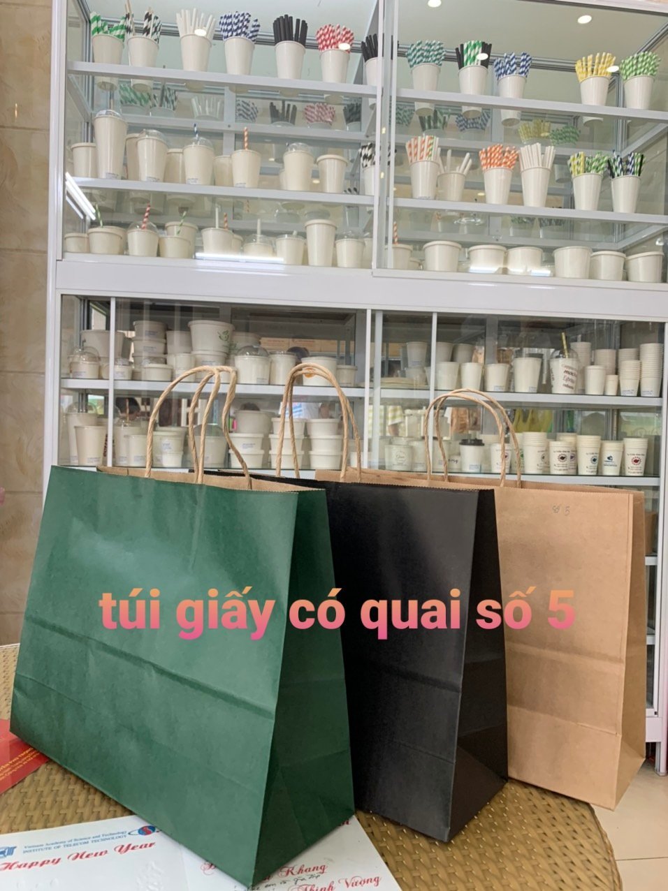 25 túi giấy có quai số 5
