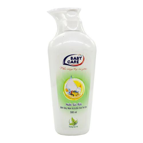 Nước súc rửa bình sữa baby care 500ml