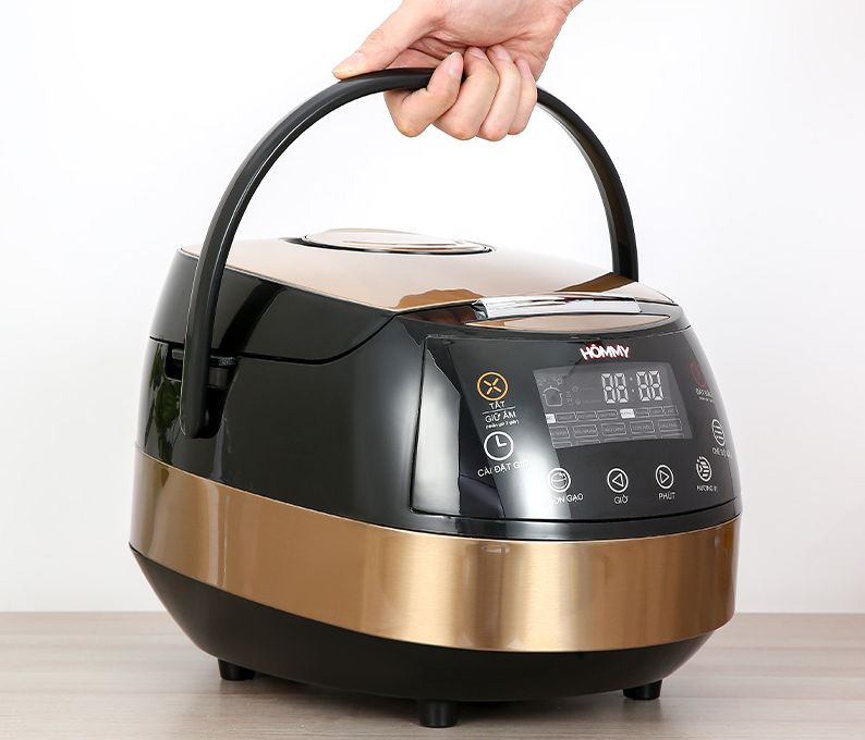 Nồi cơm điện tử Hommy 1.8 lít JS-E50C Mới 100%, 1.8 lít Số người ăn 4 - 6 người Công suất 900W, Bảo hành 12 tháng