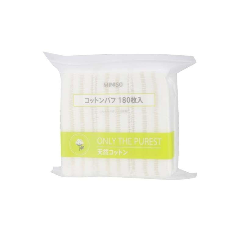 [HCM]bông tẩy trang Miniso cotton 2 lớp loại 180 miếng