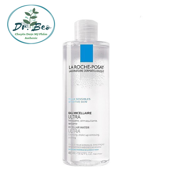 [HCM][CHÍNH HÃNG] NƯỚC TẨY TRANG CHO DA NHẠY CẢM MICELLAR WATER ULTRA SENSITIVE SKIN LA-ROCHE-POSAY