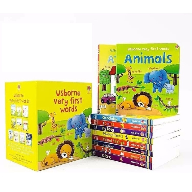 Bản nhập bìa cứng - Tặng file mp3 - Usborne Very First Words