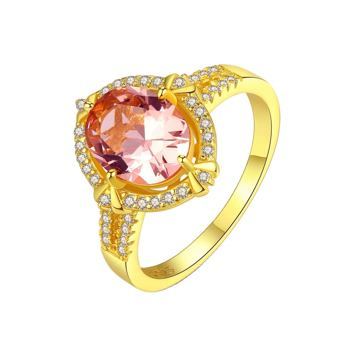 Nhẫn nữ đính đá Nhẫn Bạc Ý cao cấp N-2409 Bảo Ngọc Jewelry