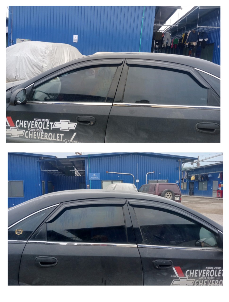 Bộ 4 Vè mưa đen Daewoo Lacetti 2004-2010 DÀNH CHO BẢN VIỆT NAM