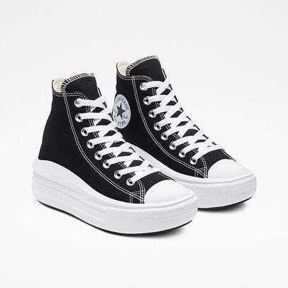 Giày Sneaker Thể Thao Nam Nữ Cv Chucky Tay.lor All Star Move High Black