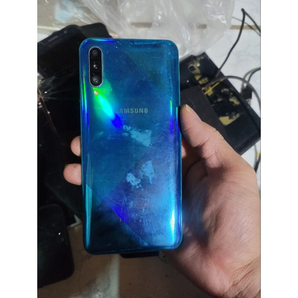 Cụm xác Samsung A50s sống full hư màn hình