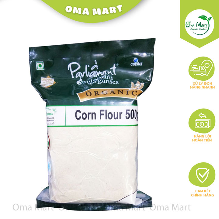 Bột bắp hữu cơ Parliament 500g