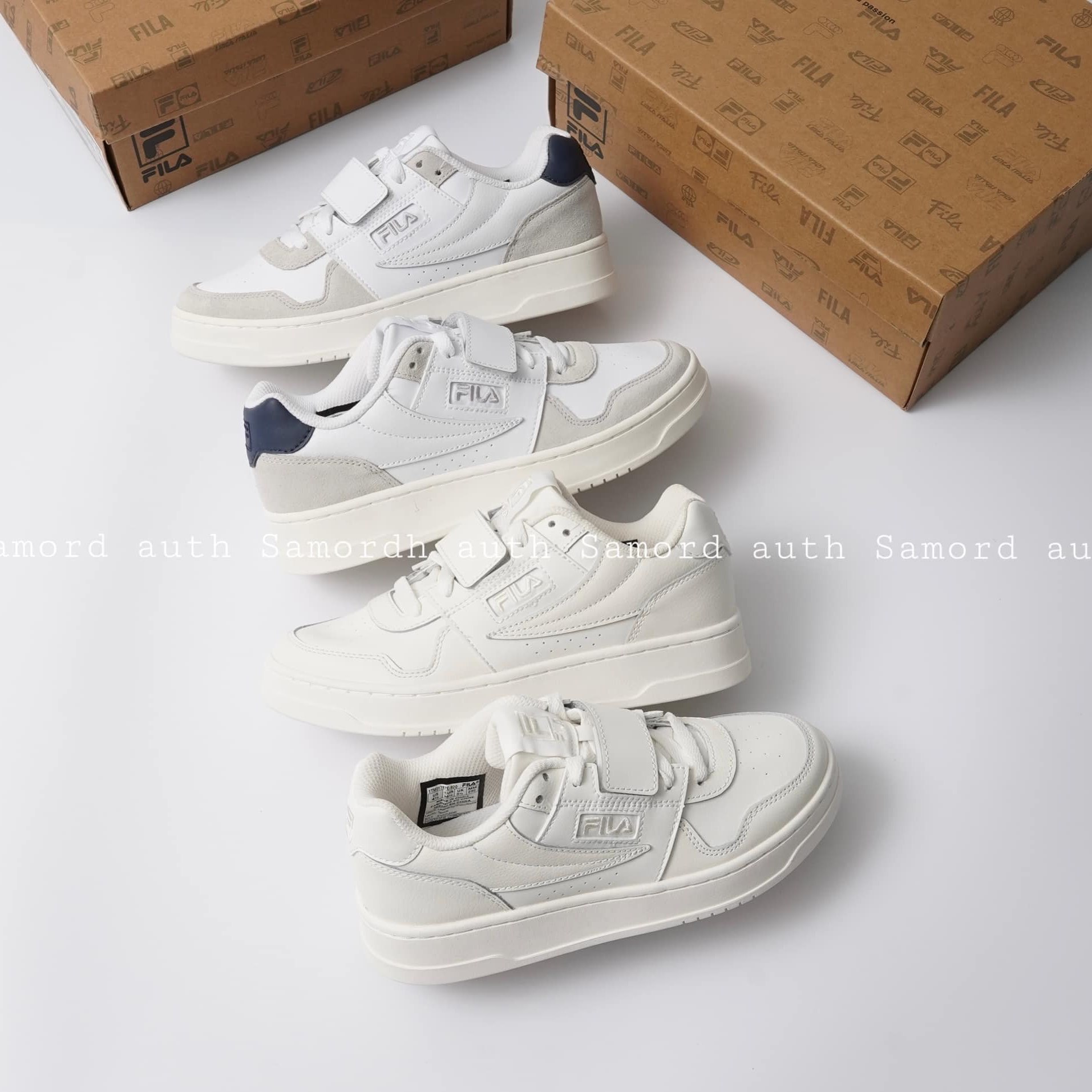 Giày thể thao fila classic tennis chính hãng sale