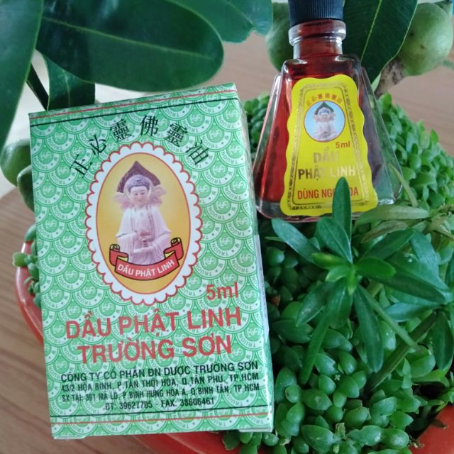 Dầu phật linh trường sơn chai 1.5ml và 5ml ht