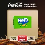 [HOẢ TỐC HCM] Thùng 24 Lon Nước Ngọt Giải Khát Có Gas Fanta vị Soda Kem 320ml/Lon Sale 15.11 Coca-Cola Chính Hãng_LD