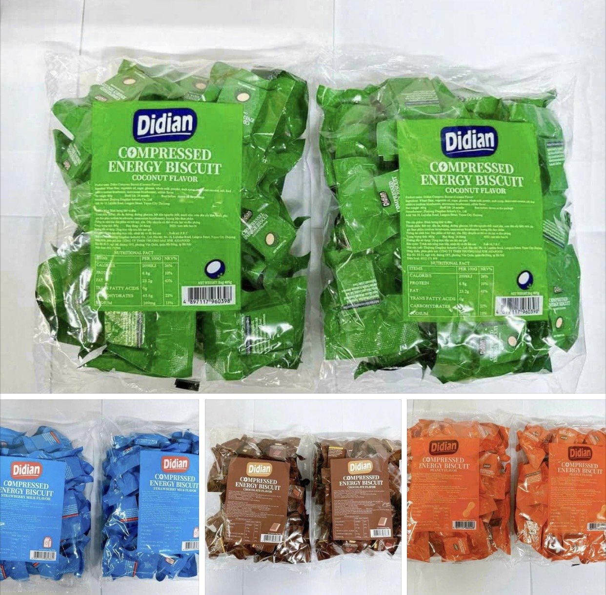 Lương khô mini didian 405g
