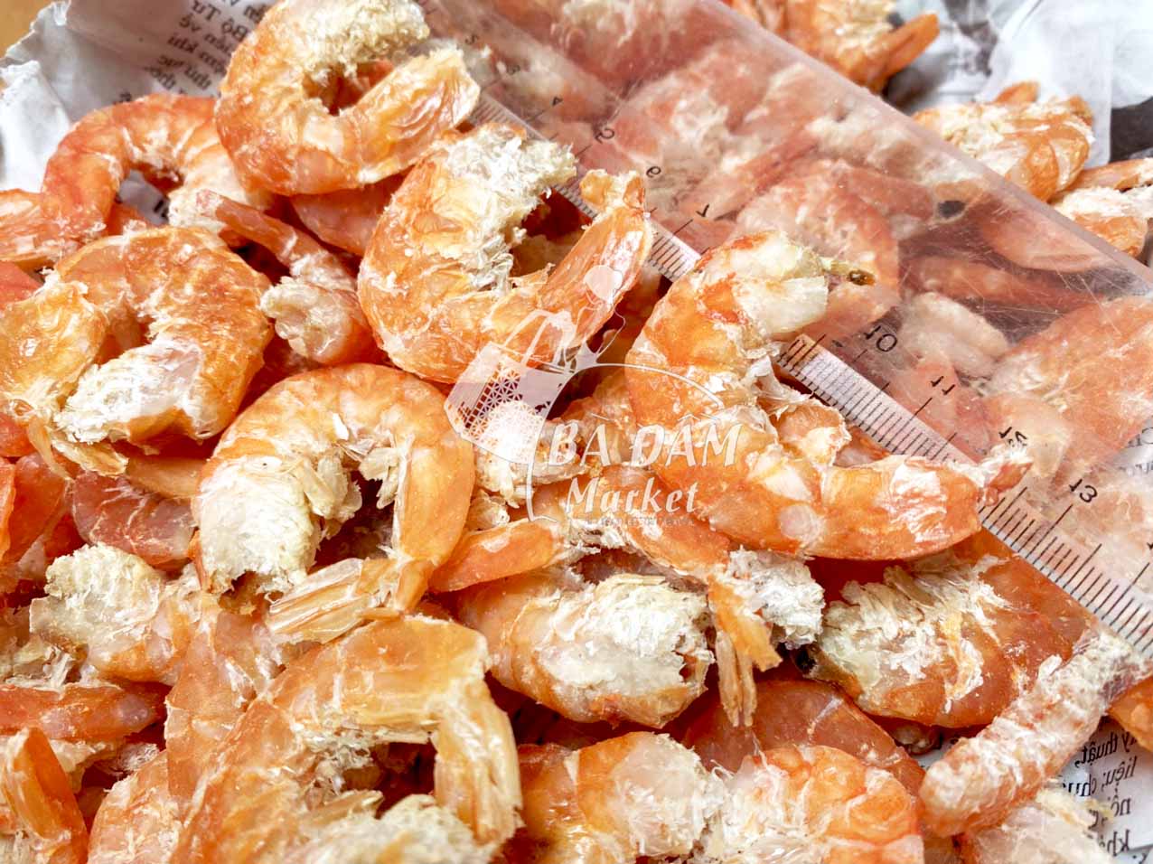Tôm khô từ tôm sú biển thiên nhiên cỡ lớn , loại 1