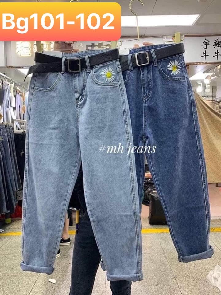 QUẦN JEAN BAGGY NỮ CAO CẤP CÁ TÍNH NGỌC ANH SHOP BG101, BG102