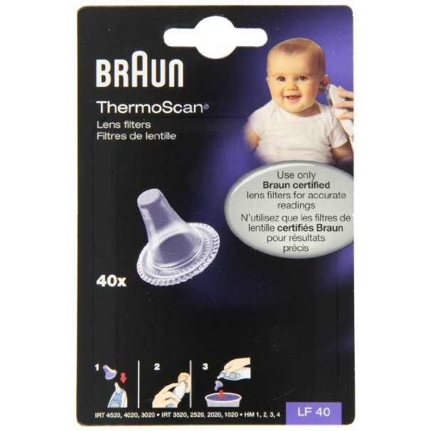 Đầu bọc mũi nhiệt kế Braun - 20 đầu