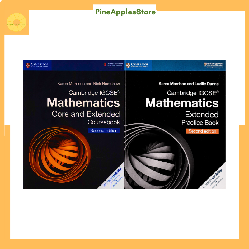 Sách Cambridge IGCSE Mathematics Core and Extended CourseBook&PracticeBook