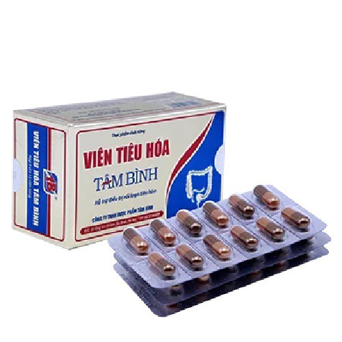 Viên tiêu hóa tâm bình giảm triệu chứng rối loạn tiêu hoá, viêm đại tràng