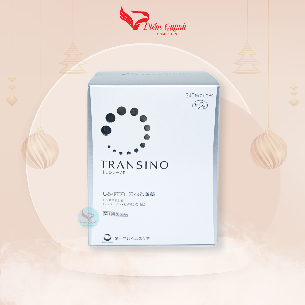 Transino 240 viên nhật bản trắng da mờ nám sạm tàn nhang