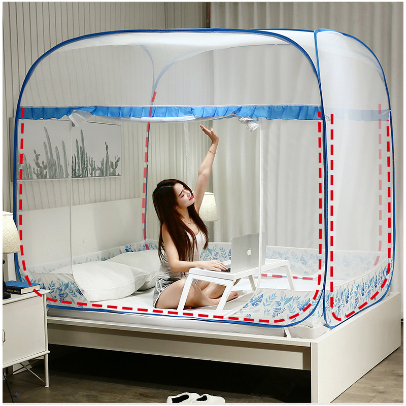 [HCM][ DEAL GIÁ SỐC ] Mùng Chụp Màn Chụp Tự Bung Màn Ngủ người lớn Màn Chụp Cho Người Màn ngủ chống muỗi 1m8 x 2m2 Cao Cấp  Lớn – Màn Chụp Tự Bung Cao Cấp