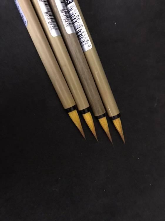 Bút lông thư pháp tiểu tự Tiểu Hồng Mao-Hắc Lang-Tử Lang-Hoàng Lang