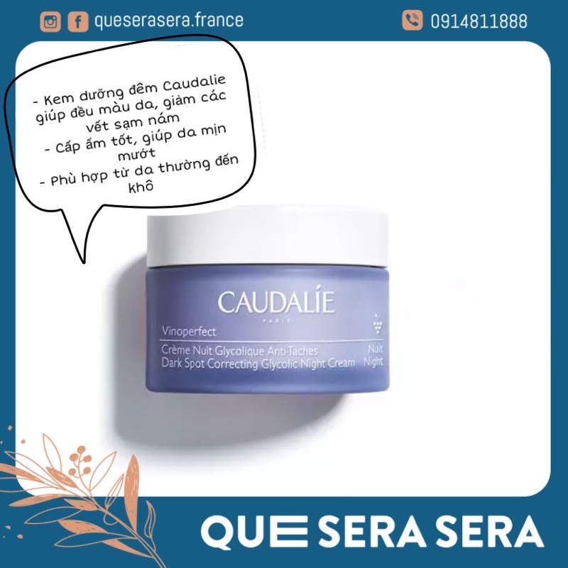 Kem chống lão hoá Caudalie 15ml.