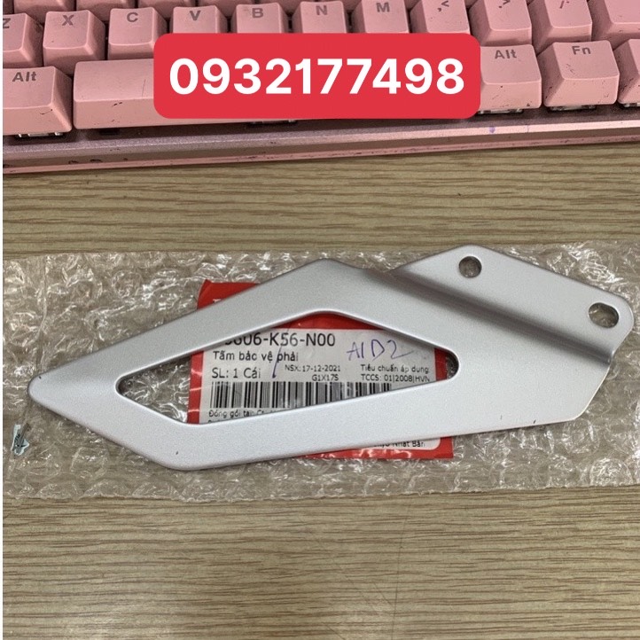CHE BEN ĐẠP SAU XE HONDA WINNER V1, WINNER X ZIN HÃNG HONDA