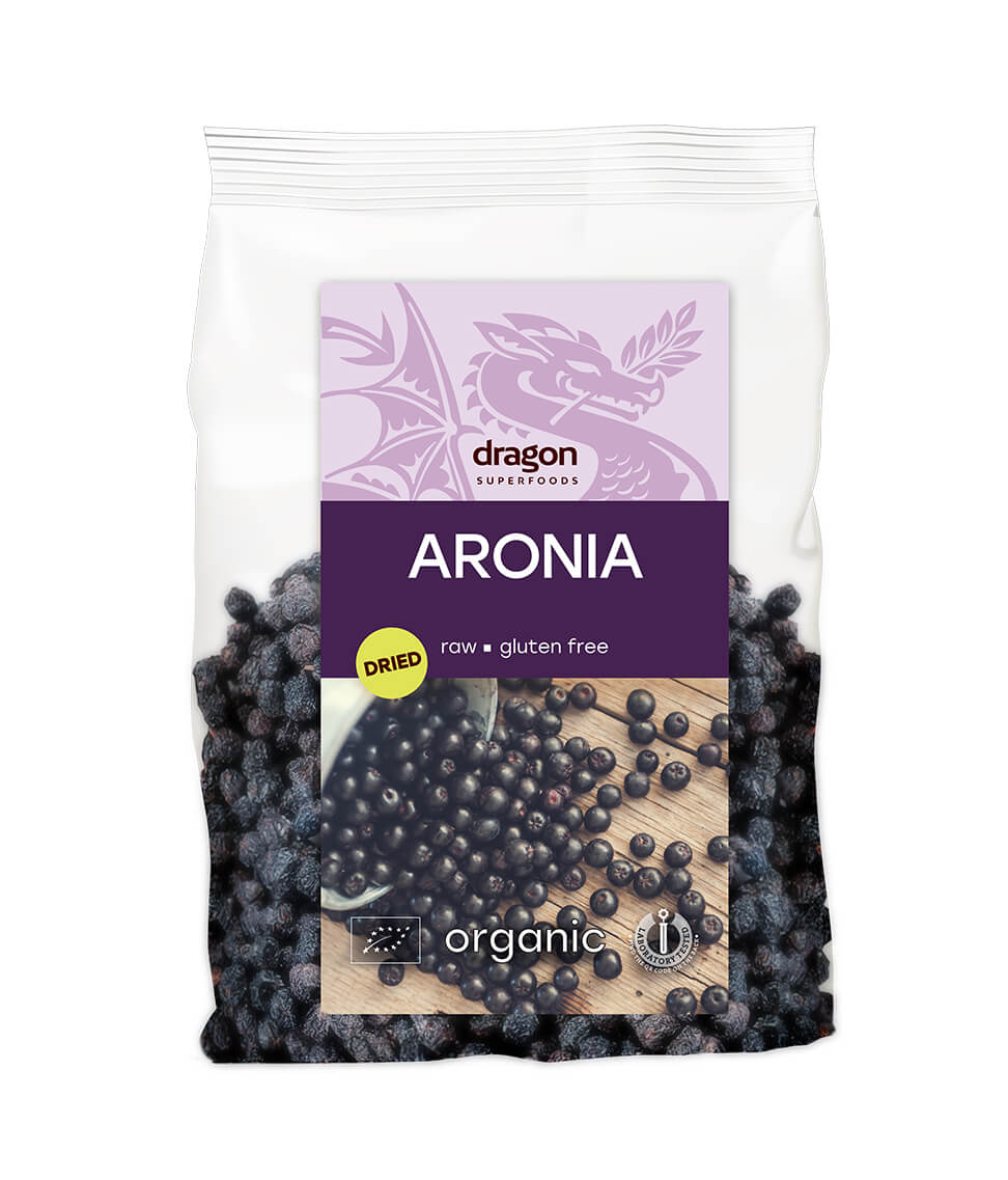 Quả anh đào đen hữu cơ – Nhập khẩu - Aronia Dragon superfoods – 100g