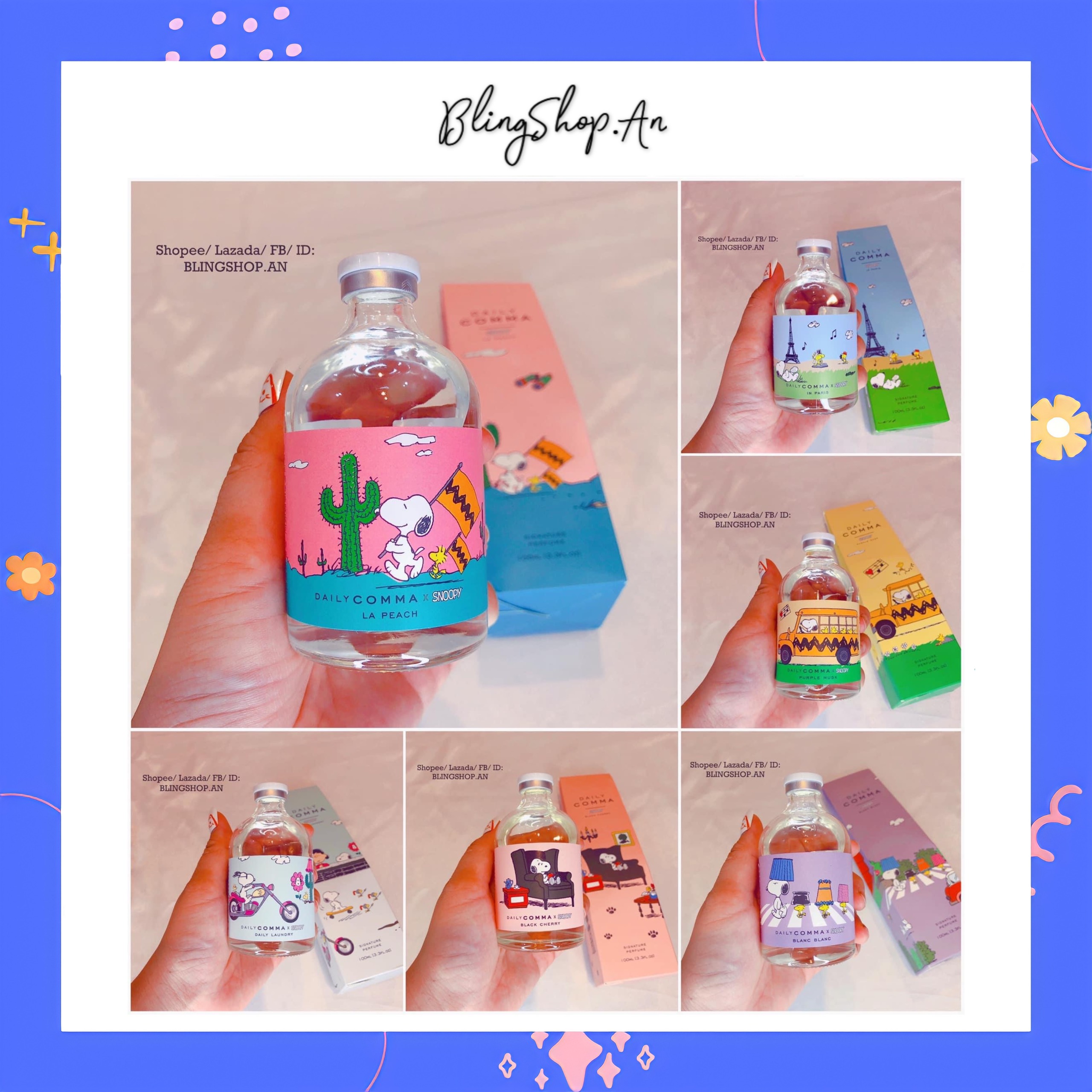 Tinh dầu khuếch tán - Tinh dầu thơm phòng Daily Comma 100ml Hàn Quốc - BlingShop.An