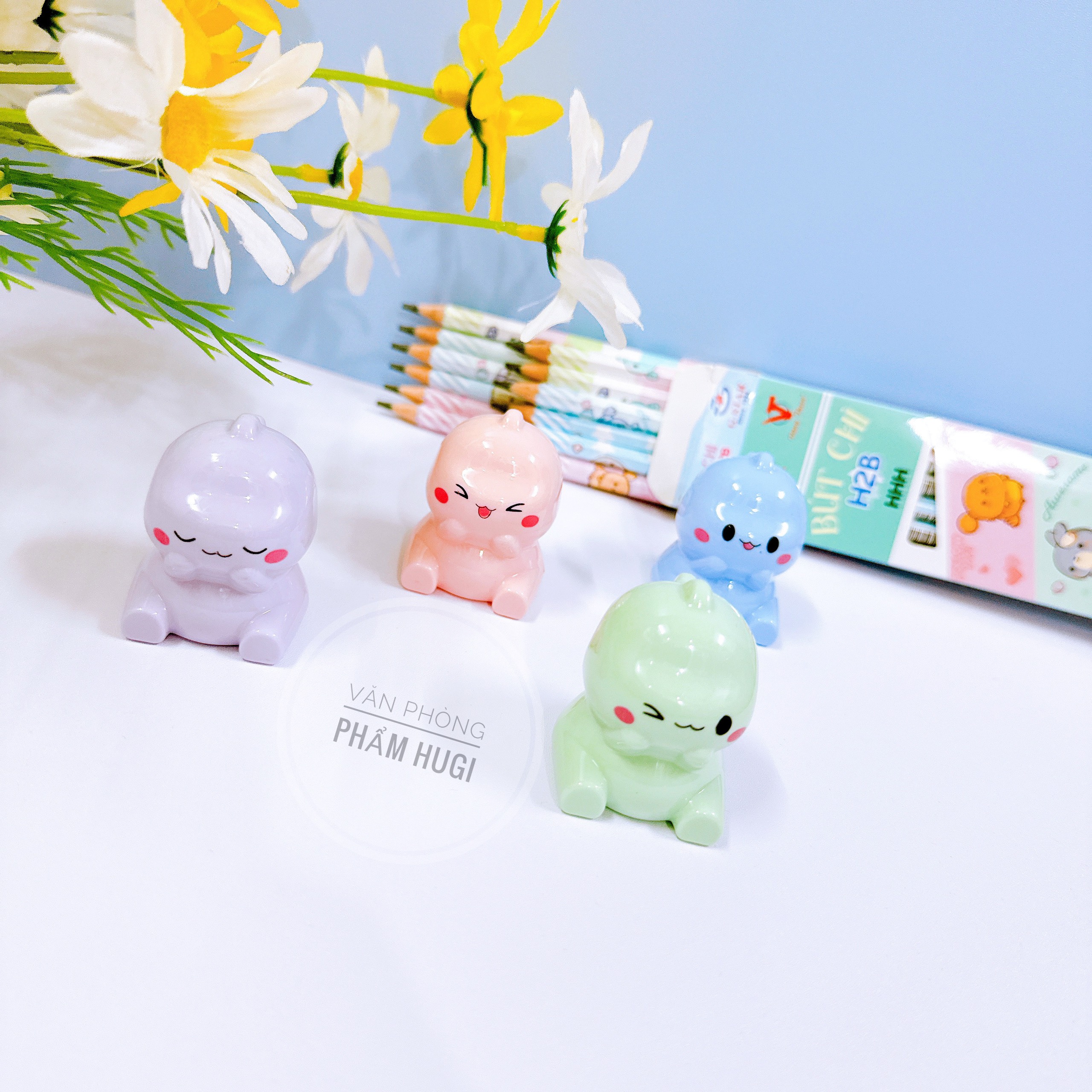 Combo 2 cái gọt chuốt bút chì hình Khủng Long đáng yêu