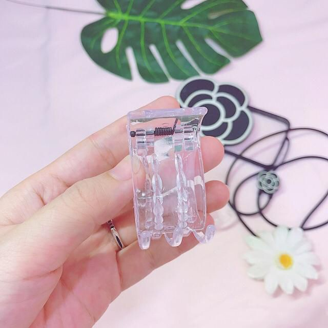 Kẹp tóc càng cua trong suốt 5 chấu