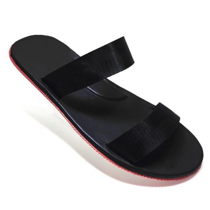 Happyshoes - dép nam quai chéo g01