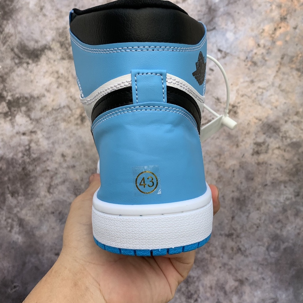 ۩┋☑  GIÀY thể thao JORDAN 1 CAO CỔ JD1 XANH DƯƠNG high blue mới nhấthot trend