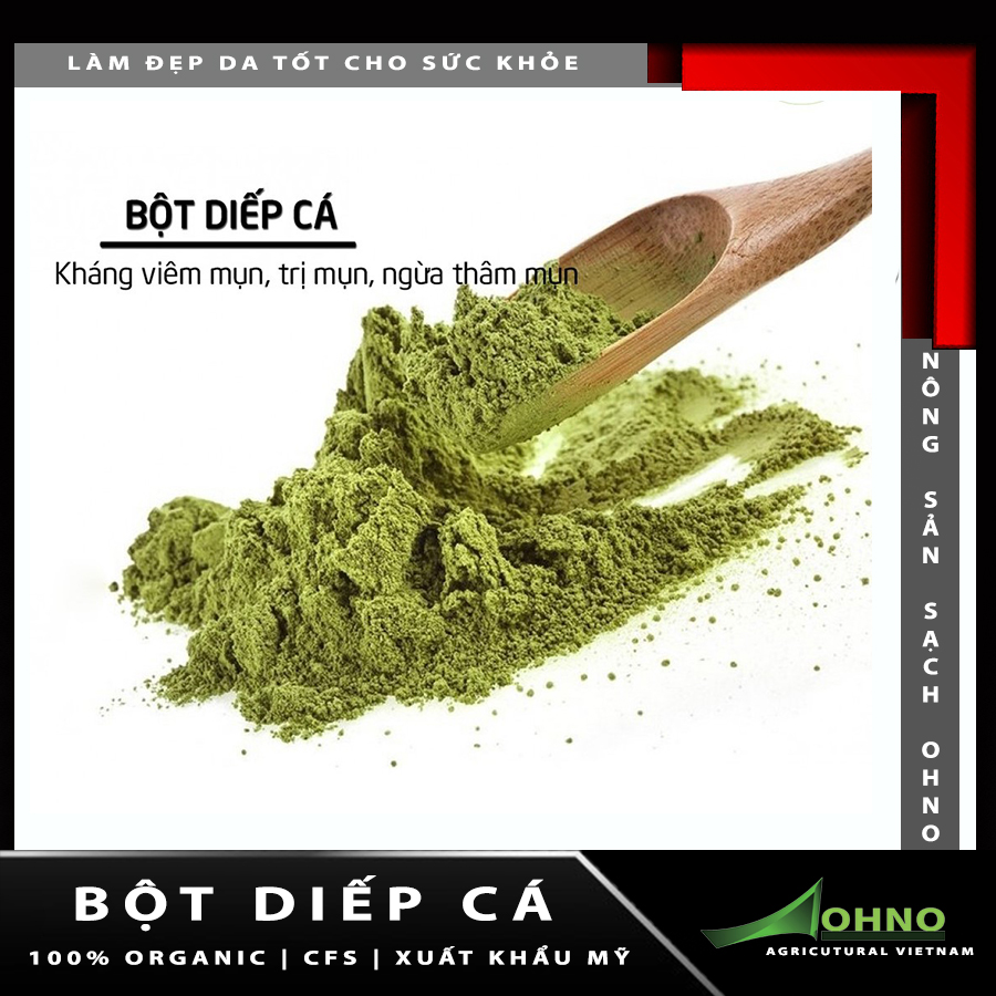 [HCM]HÀNG XUẤT KHẨU 100GR BỘT DIẾP CÁ LÀM ĐẸP- OHNO - Hàng Chuẩn CFS