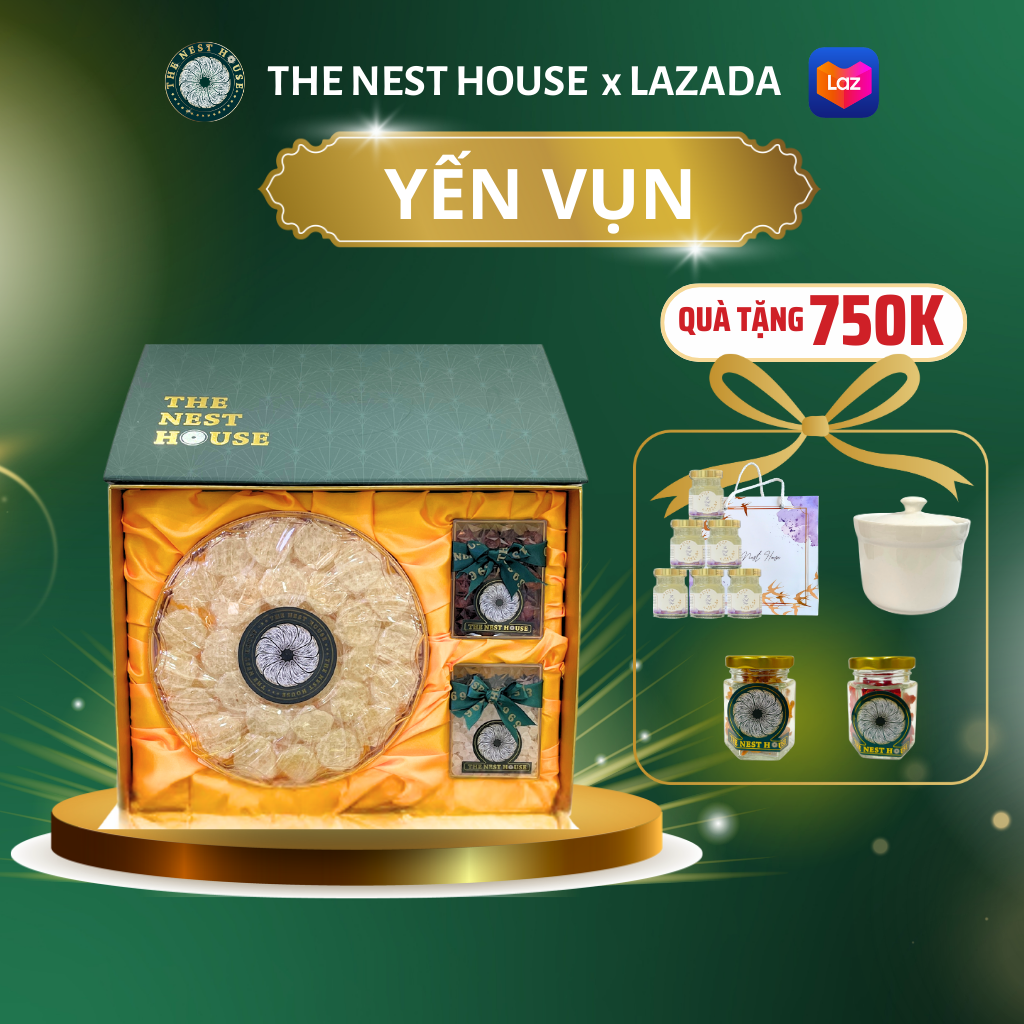 Tổ yến vụn tinh chế yến sào baby 50-100gr The Nest House