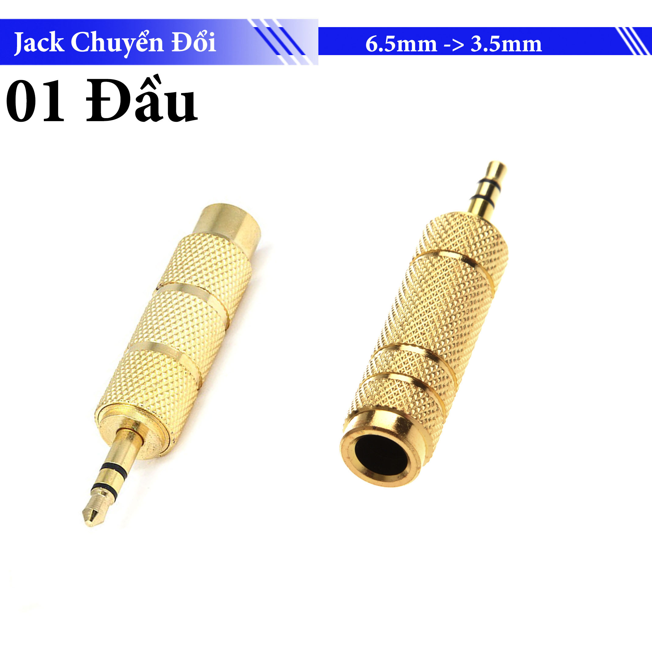 Jack chuyển đổi âm thanh 3.5 mm ra 6.5 mm