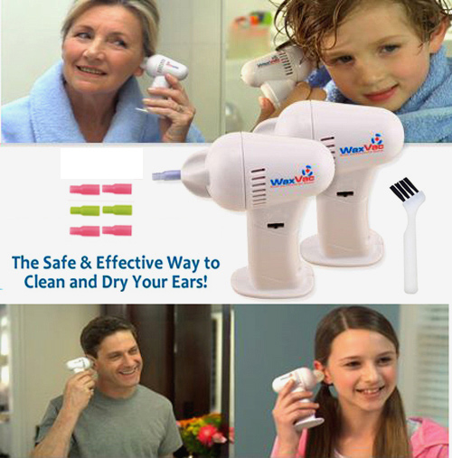 Máy Hút Ráy Tai Wax Vac Cao Cấp Có Đèn Pin Tiện Dụng> Bảo hành 12 tháng