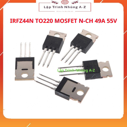 Irfz44n to220 mosfet n-ch 49a 55v