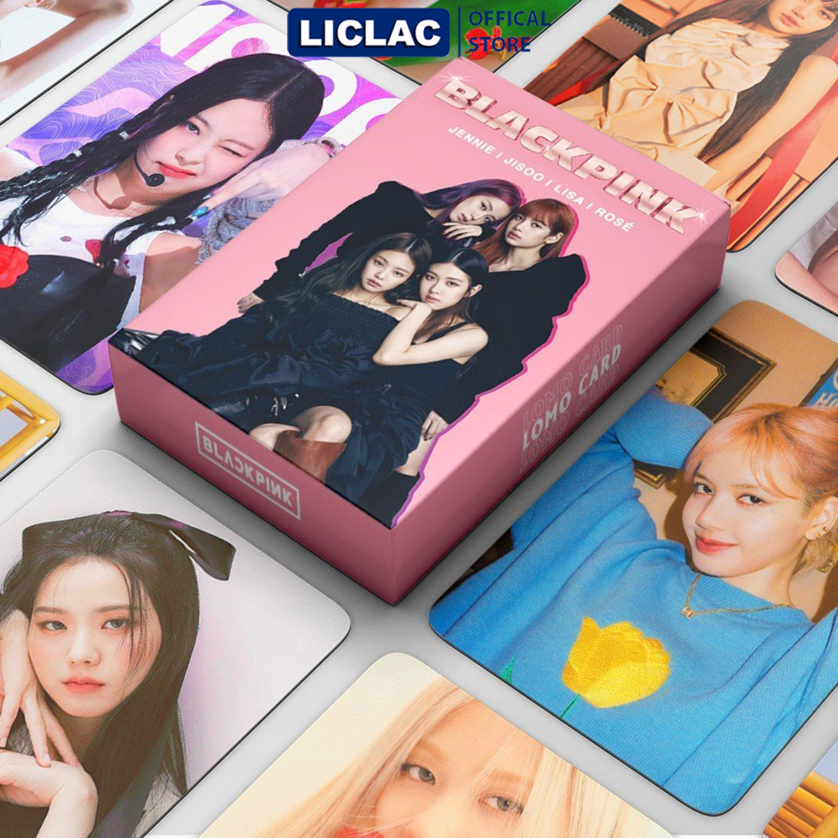 Bộ sưu tầm Lomo Card Blackpink 78 lá album mới nhất thần tượng kpop Lisa