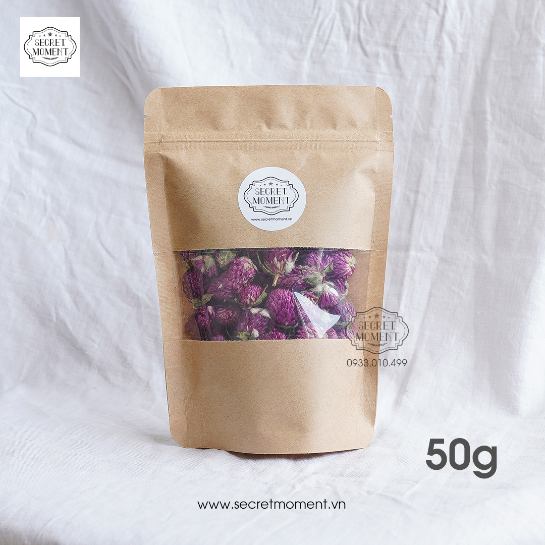 [HCM]Trà Hoa cúc bách nhật sấy lạnh loại 1 giúp hạ huyết áp khử đàm tiêu viêm chống ho (50g)