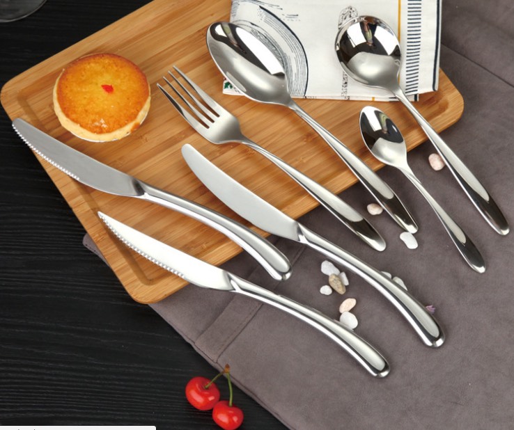 [HCM]dụng cụ dao muỗng nĩa inox 304 (venice) muỗng tròn 3 cây