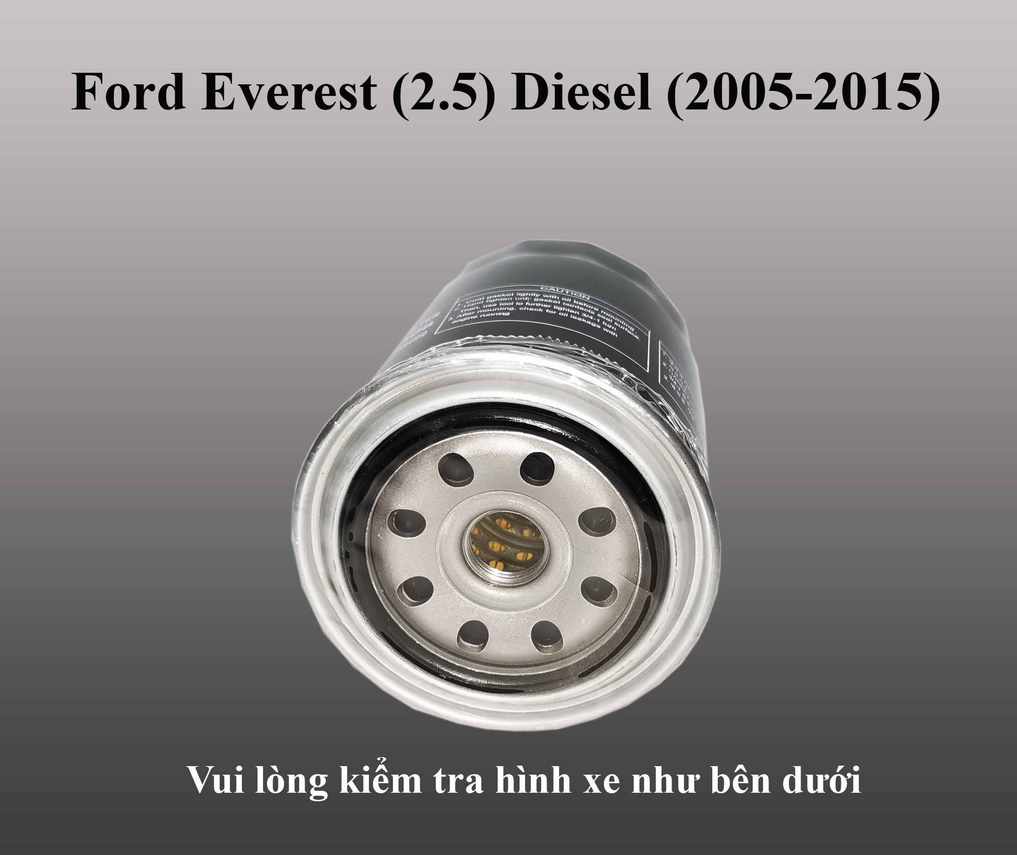 Lọc nhớt Ford Everest máy dầu
