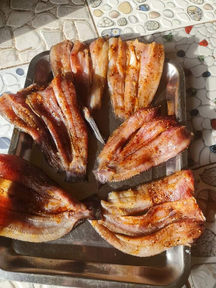 ‍khô cá lóc 1 nắng 1kg cỡ 6~8con