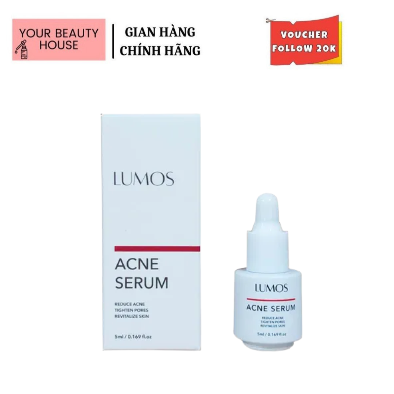 SERUM LUMOS ACNE XOÁ MỤN