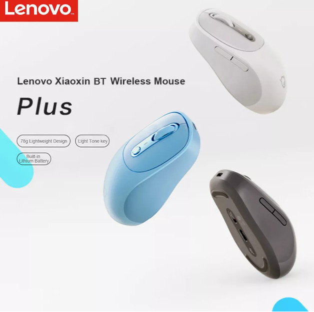 Chuột không dây lenovo xiaoxin bluetooth mouse plus, hàng chính hãng, mới 100%